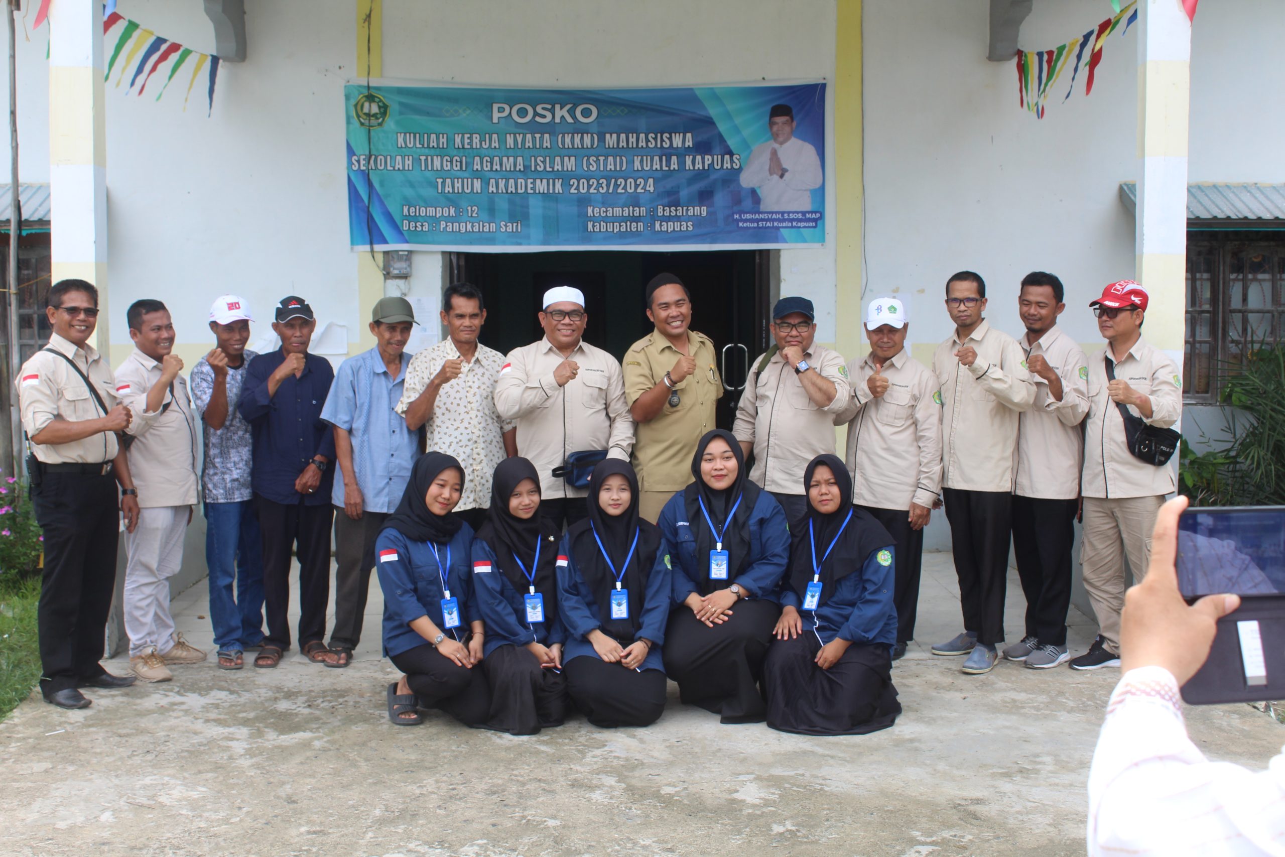 Dosen Kunjungan & Monitoring Mahasiswa KKN Di Desa Pangkalan Sari