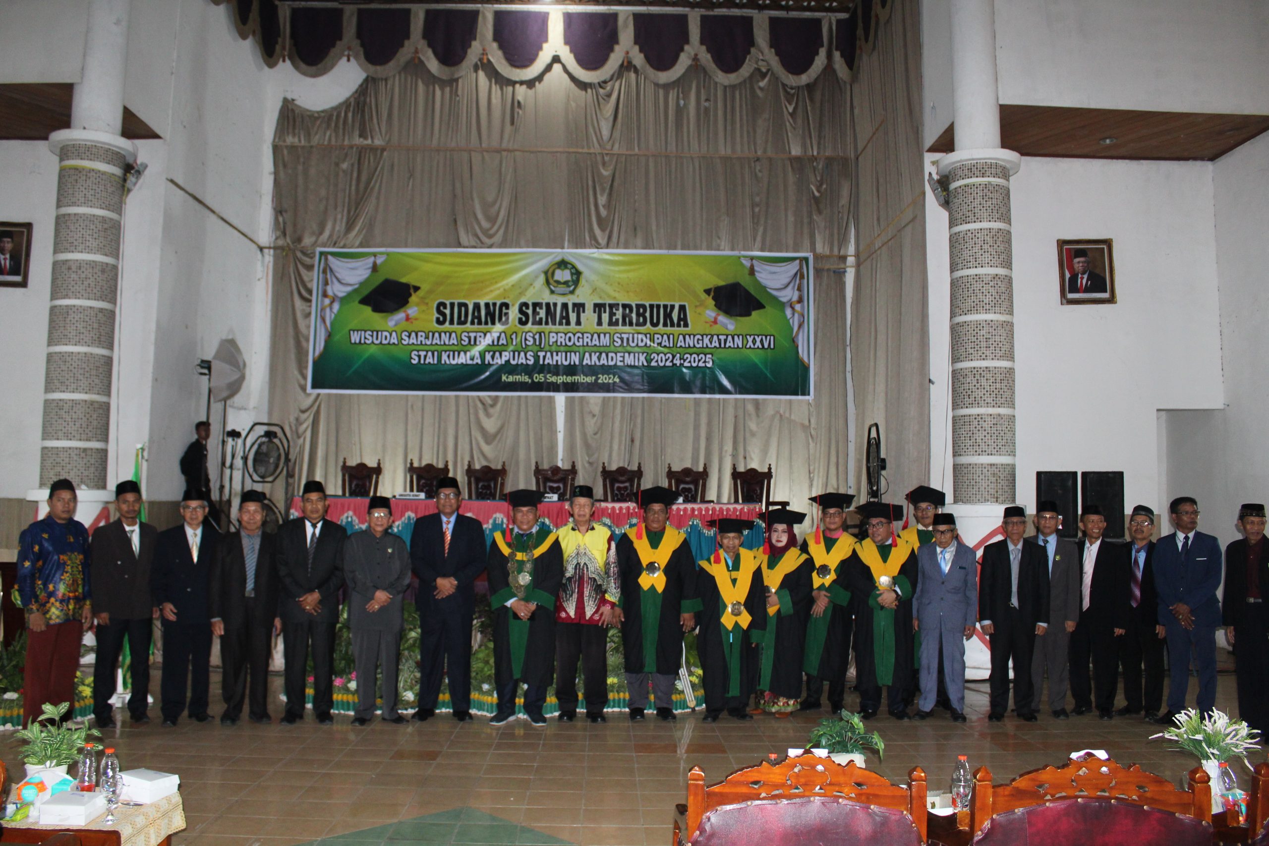 STAI Kuala Kapuas Sukses Gelar Wisuda XXVI: 168 Sarjana Baru dengan 33 Mahasiswa Berprestasi Cumlaude