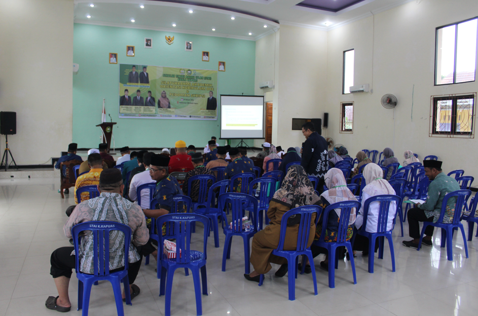 STAI Kuala Kapuas Perkuat Implementasi Kurikulum OBE dan Pedoman Penulisan Skripsi Melalui Workshop Sekaligus Silaturrahmi Akademik