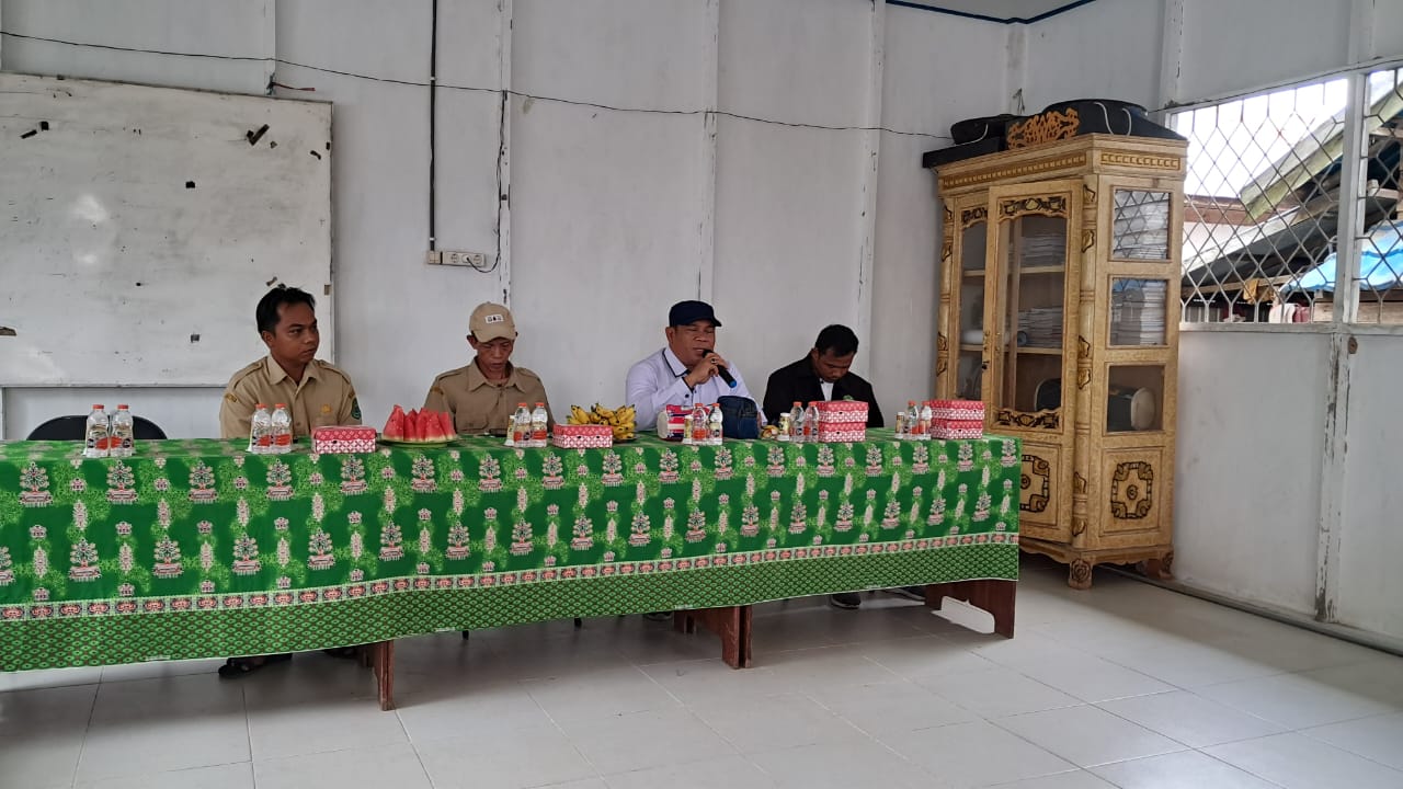 KUNJUNGAN DOSEN DAN MONITORING MAHASISWA KKN 2024 STAI KUALA KAPUAS DI KECAMATAN MANTANGAI