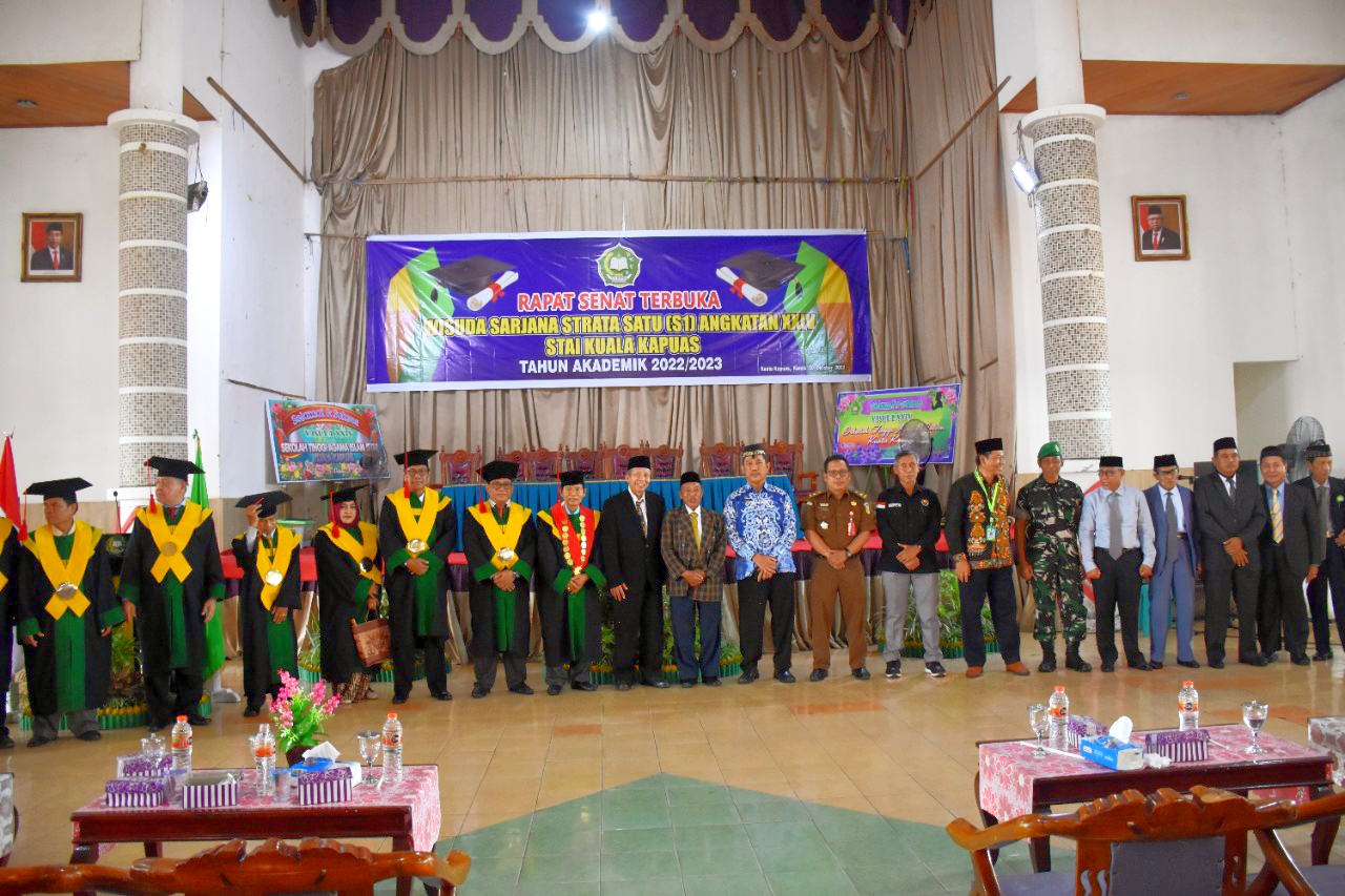 Wisuda Ke-24 STAI Kuala Kapuas Luluskan 204 Sarjana