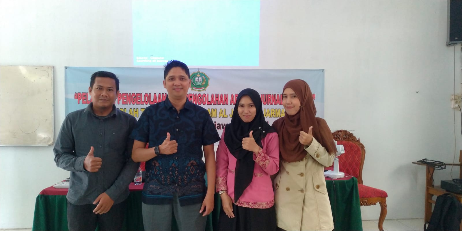 Dosen Program Studi PAI STAI Kuala Kapuas Ikuti Pelatihan Jurnal di Banjarmasin