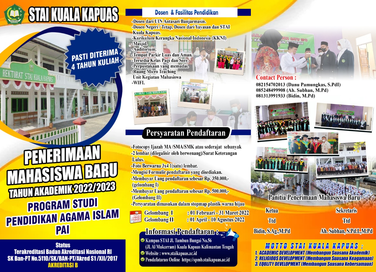 Penerimaan Mahasiswa Baru Tahun 2022/2023